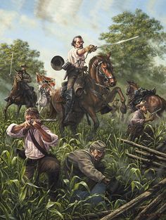 Nathan Bedford Forrest Painting at PaintingValley.com | Explore ...