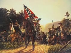 236x177 273 Best Civil War Art Images On America Civil War - Nathan Bedford Forrest Painting