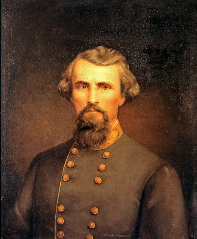 661x800 Stephen W. Terrell's (Music) Web Log Wacky Wednesday Unhappy - Nathan Bedford Forrest Painting