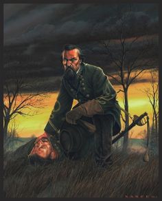 236x292 The Greatest Cavalry Leader Of The Civil War Nathan Bedford - Nathan Bedford Forrest Painting