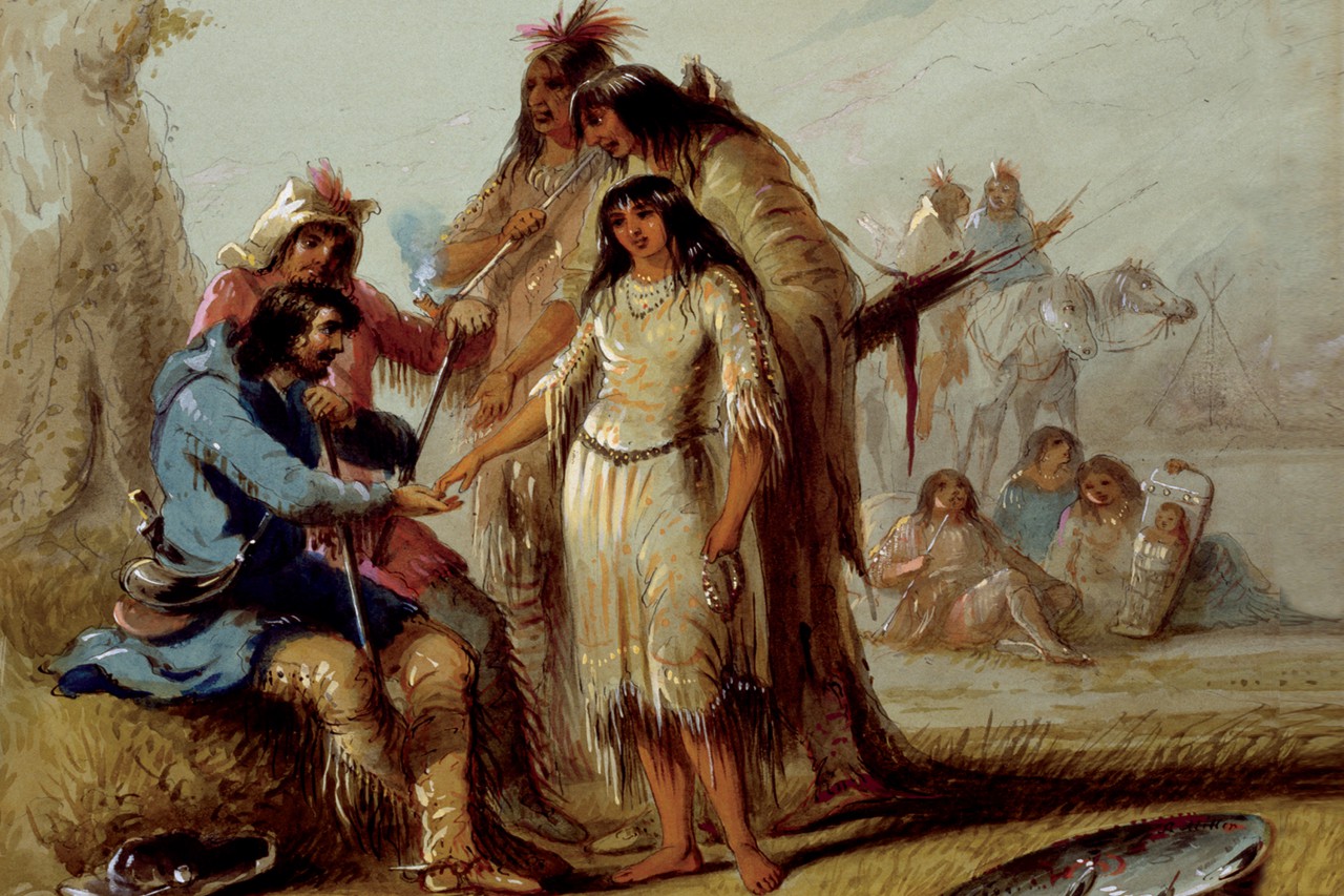 1280x853 Indian Wedding - Native American Family Painting