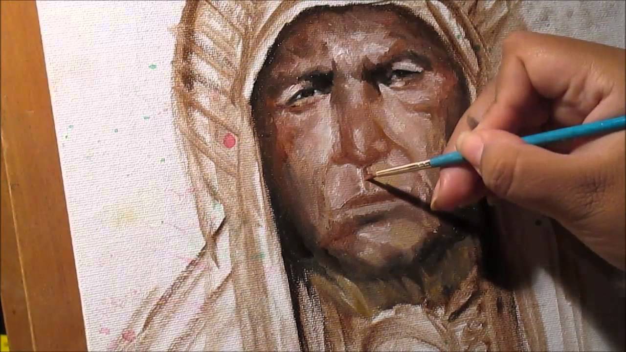 1280x720 Native American Oil Painting - Native American Oil Painting