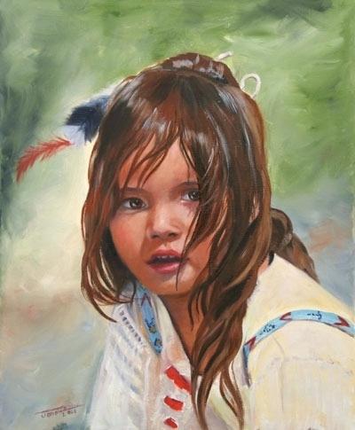 400x485 Native Oil Painting By X Dsc068 American Paintings Art - Native American Oil Painting