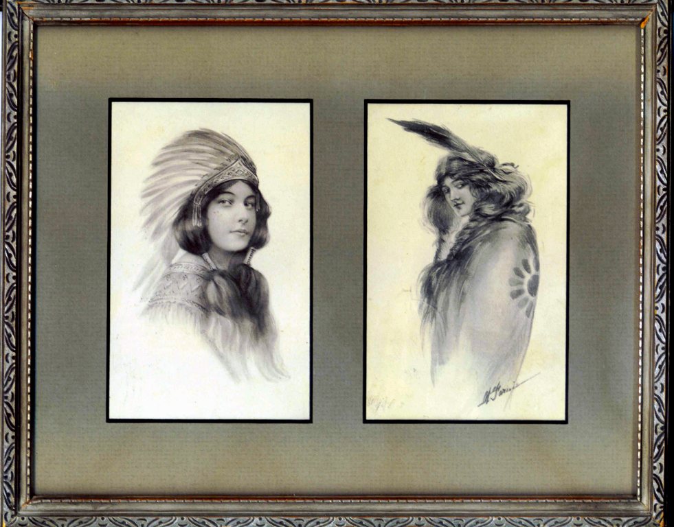 981x768 Etch, Etching, Antique, Engraving, Print, Art, Steel, Plate - Native American Painting Styles