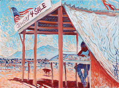 400x298 Native American Arts Articles Canyon Road Arts - Native American Painting Styles