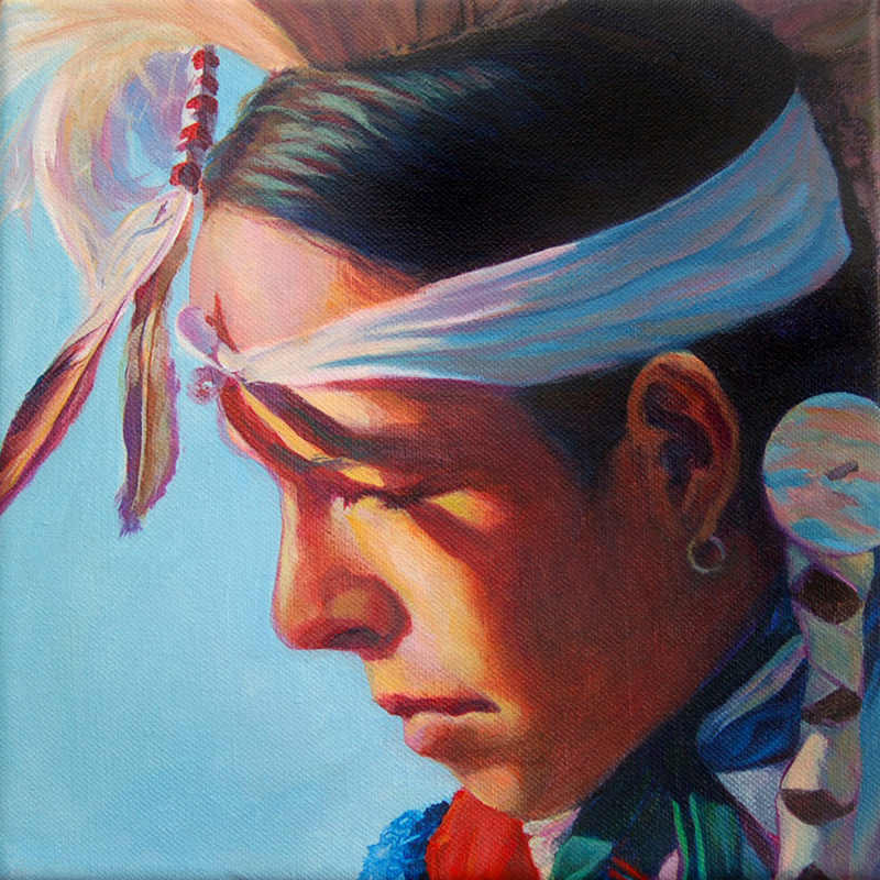 800x800 Native American Portraits - Native American Portrait Painting