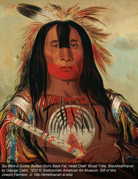 467x603 George Catlin American Indian Portraits - Native American Portrait Painting