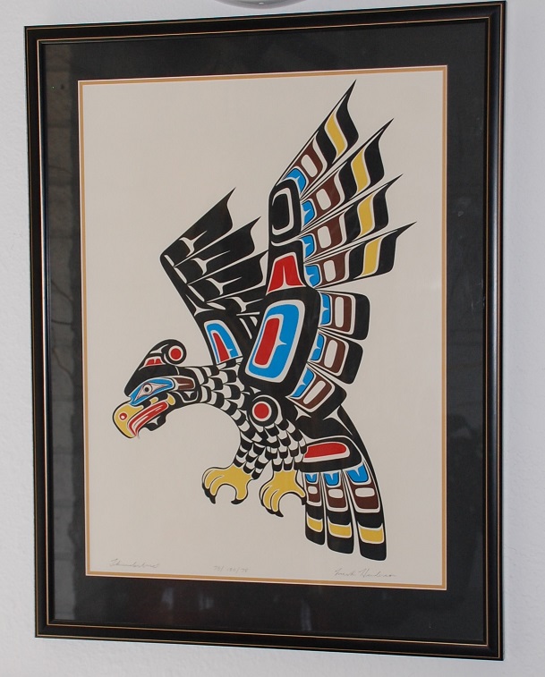 609x757 Item - Native American Thunderbird Painting