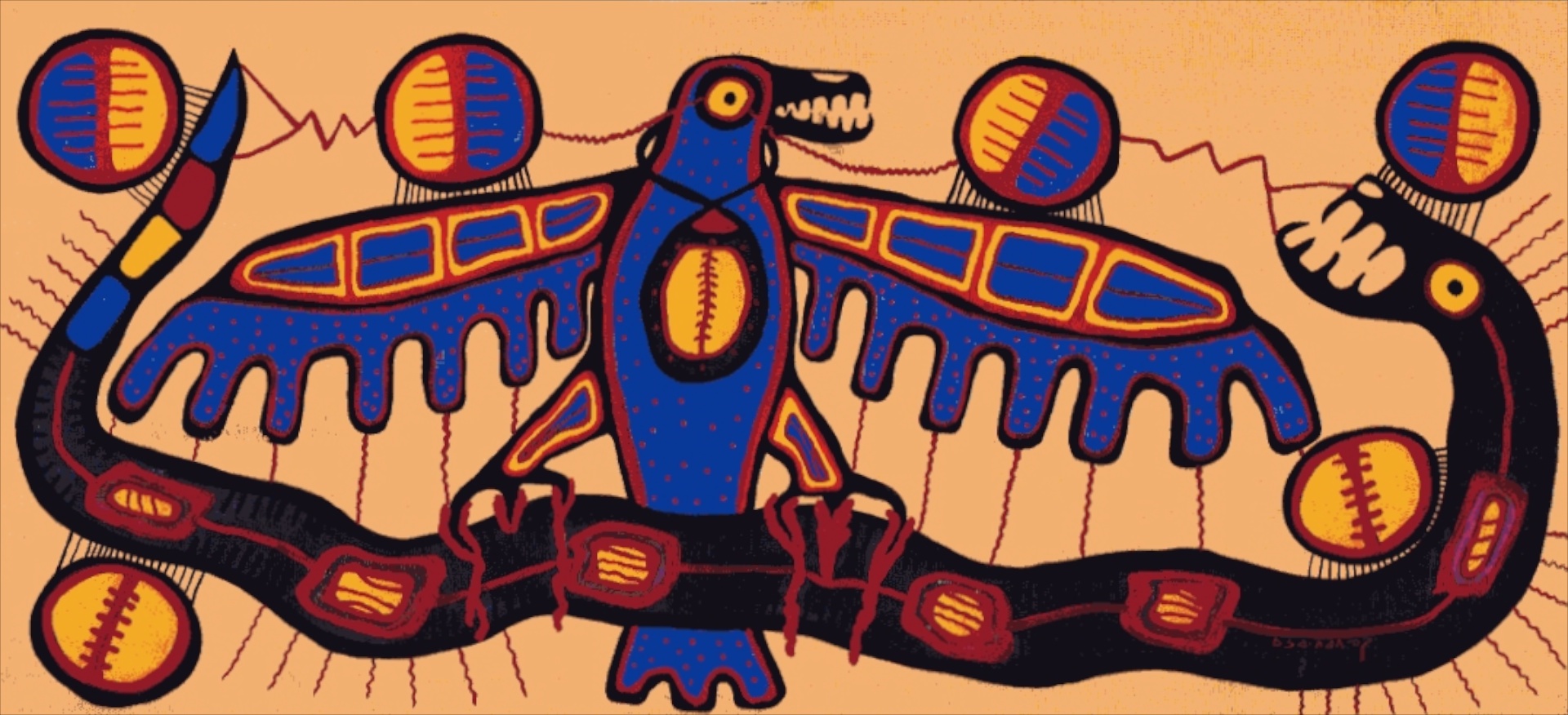 Native American Thunderbird Painting At PaintingValley.com | Explore ...