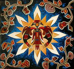 236x221 The Cowichan Thunderbird And Orca Legend Native American - Native American Thunderbird Painting