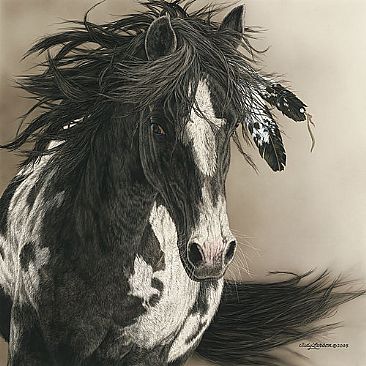 366x366 Nativehorse - Native Horse Painting