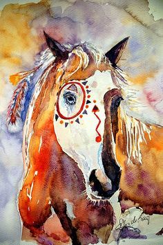 Native Horse Painting At Paintingvalley.com 