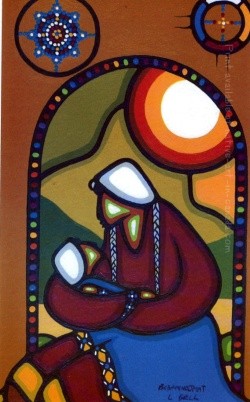 250x402 The Indian Group Of Seven Influence On Canadian Native Art - Native Painting