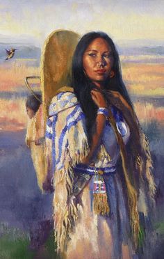 236x372 293 Best Native American Indian Painting Inspiration Images - Native Woman Painting