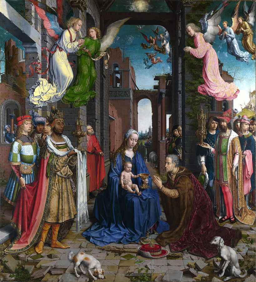 818x900 24 Famous Paintings Of The Nativity - Nativity Painting