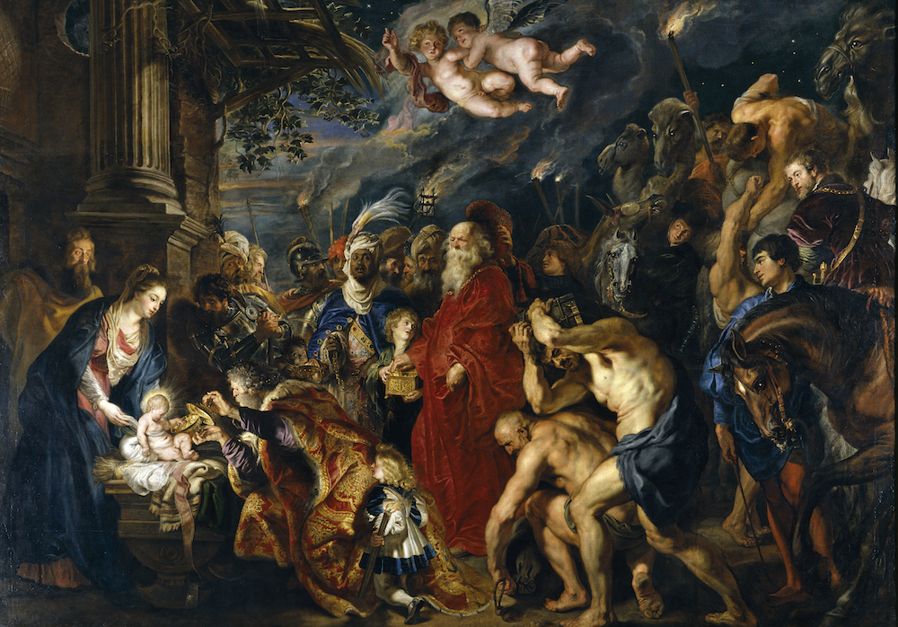 1000x698 The Christmas Story Told In 10 Artworks - Nativity Painting Rembrandt