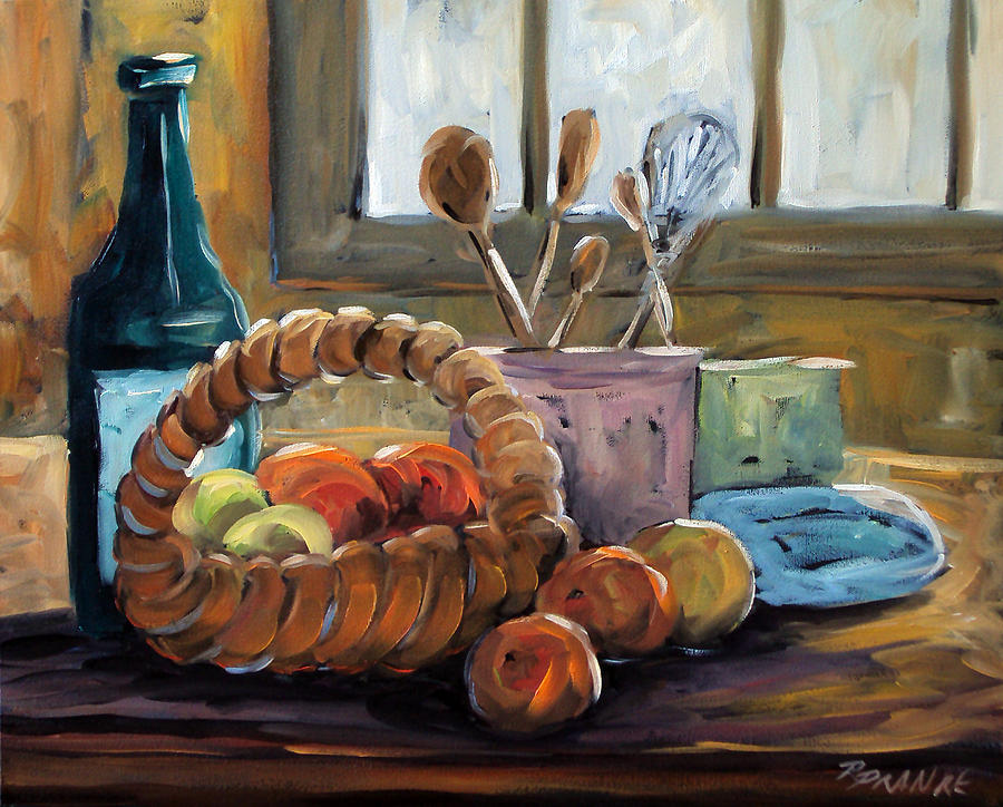 900x724 Nature Morte Painting By Richard T Pranke - Nature Morte Painting