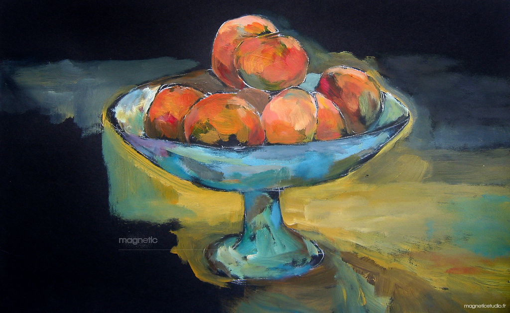 1024x629 Still Life By Magnetic - Nature Morte Painting