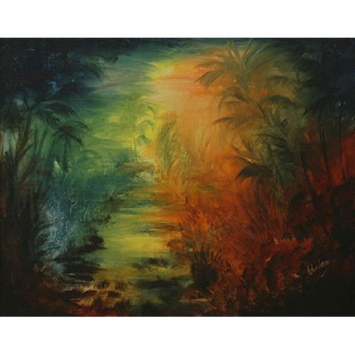 500x500 Natural Scenery Oil Painting - Nature Oil Painting