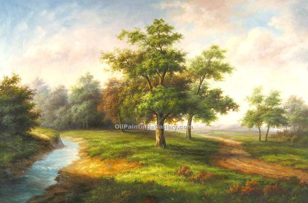 985x650 Nature Path 65 (Painting Id La 5965 B) - Nature Oil Painting