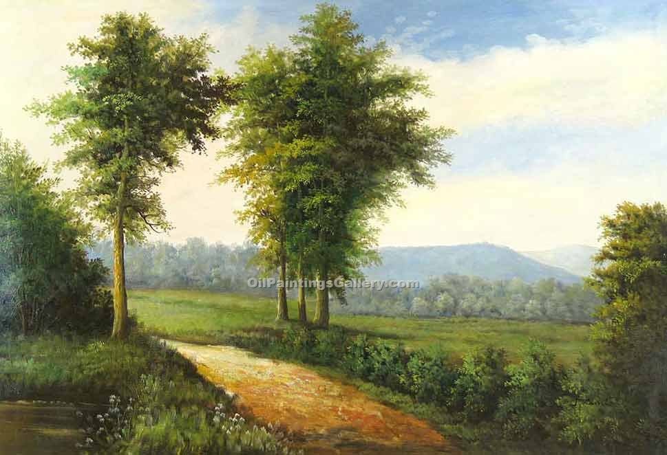 969x662 Nature Path 73 (Painting Id La 5973 B) - Nature Oil Painting