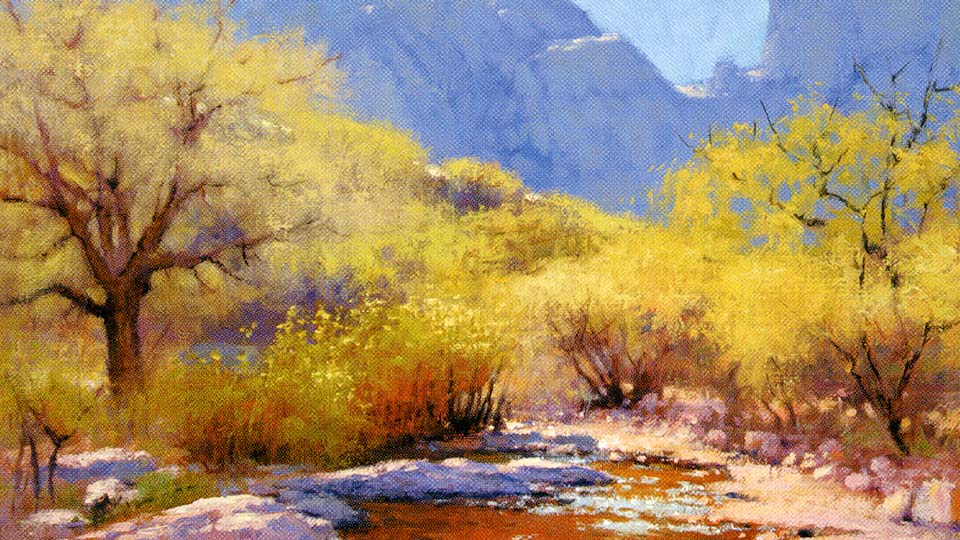 960x540 Regional Oil Paintings Of Newport Or Oregon Nature Art - Nature Oil Painting