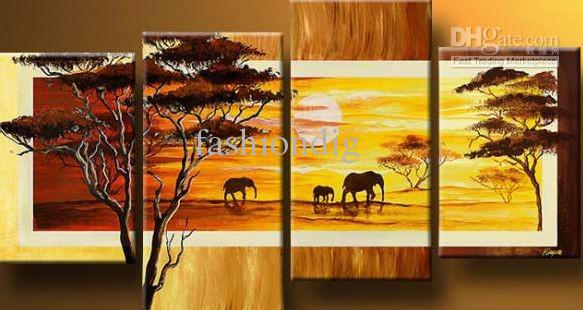Nature Painting On Canvas