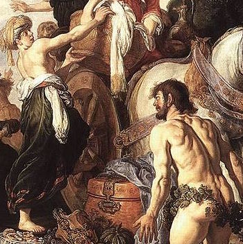 350x352 Who Is Nausicaa In The Odyssey - Nausicaa Painting