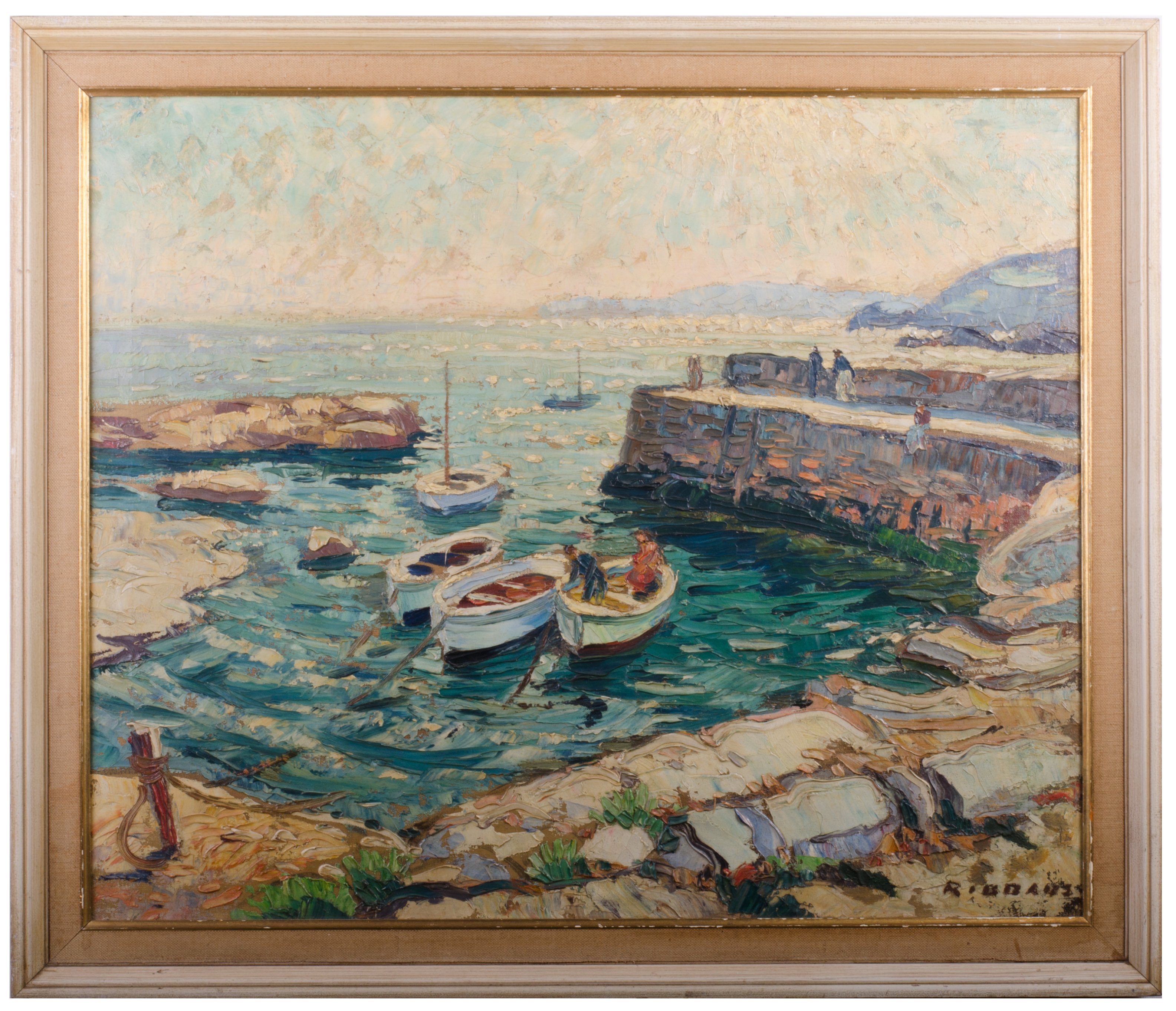 Nautical Oil Painting at PaintingValley.com | Explore collection of ...