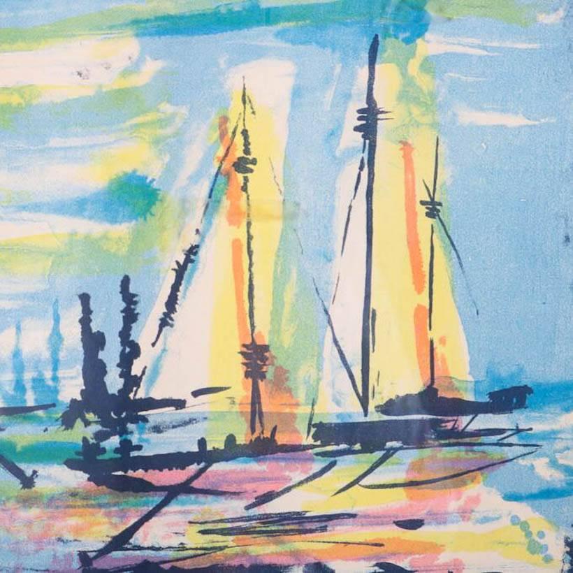 820x820 Nautical Painting Boats - Nautical Painting