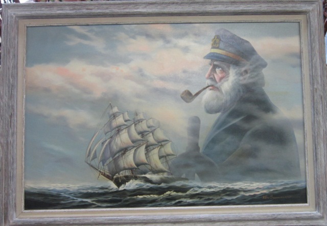 640x443 Ken Summers Nautical Painting - Nautical Painting