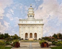 236x188 Nauvoo Temple By Roland Lee Painting Inspiration - Nauvoo Temple Painting