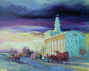 300x239 Nauvoo Temple Paintings Fine Art America - Nauvoo Temple Painting
