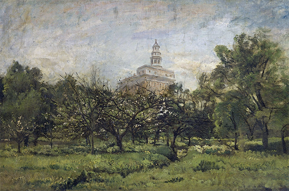 576x382 Testament Of Glory Lds Temple Art And Gifts From Nauvoo - Nauvoo Temple Painting