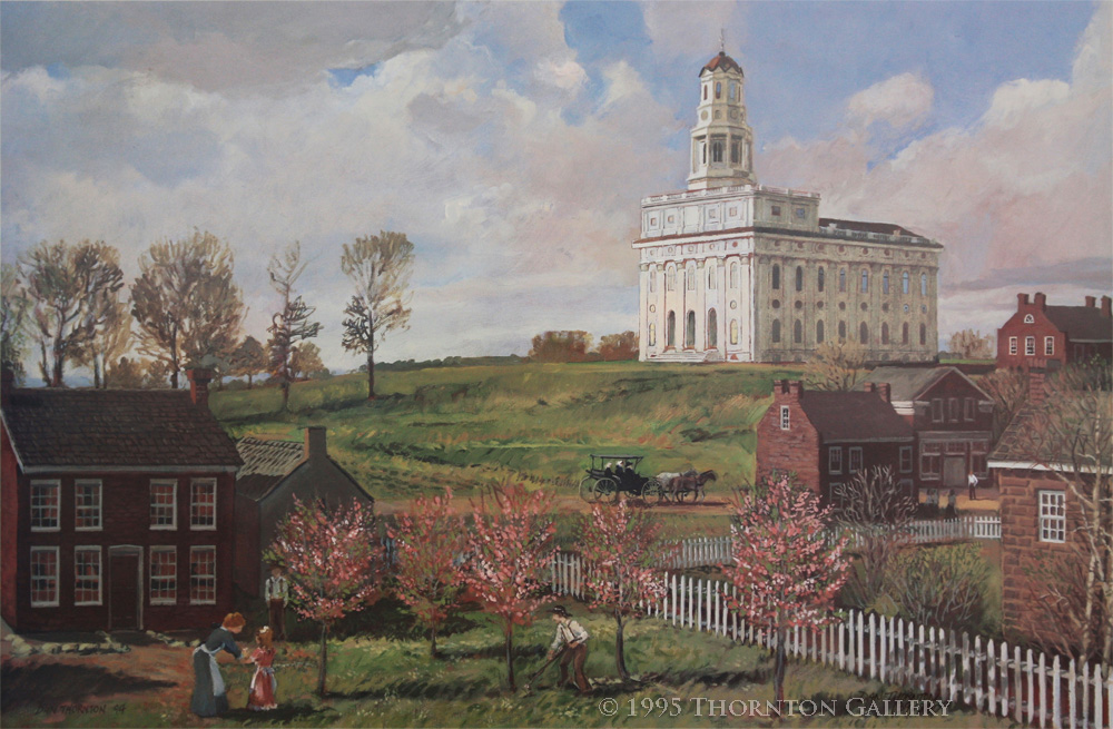 1000x655 Dan Thornton - Nauvoo Temple Painting