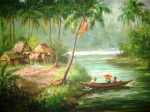 300x224 Mekeniland 52. Rewarded With An Oscar - Navarro Painting