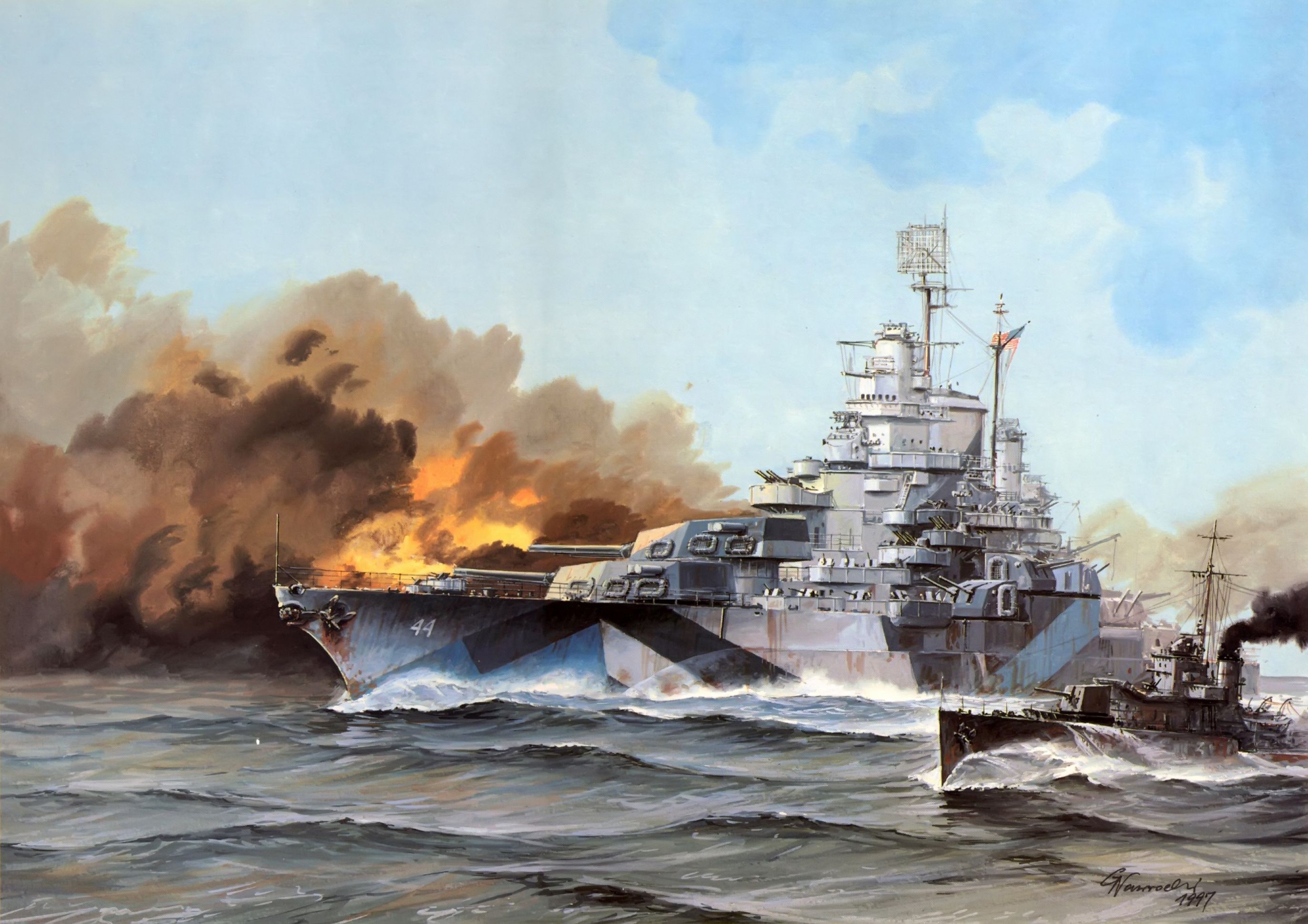 2745x1939 Ships Ship Boat Painting Military Navy Best Wallpapers War - Navy Ship Painting