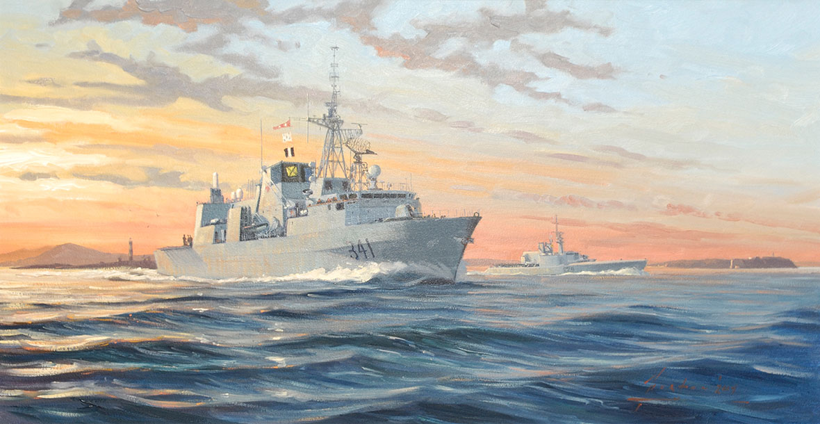 Navy Ship Painting At PaintingValley Com Explore Collection Of Navy   Navy Ship Painting 22 