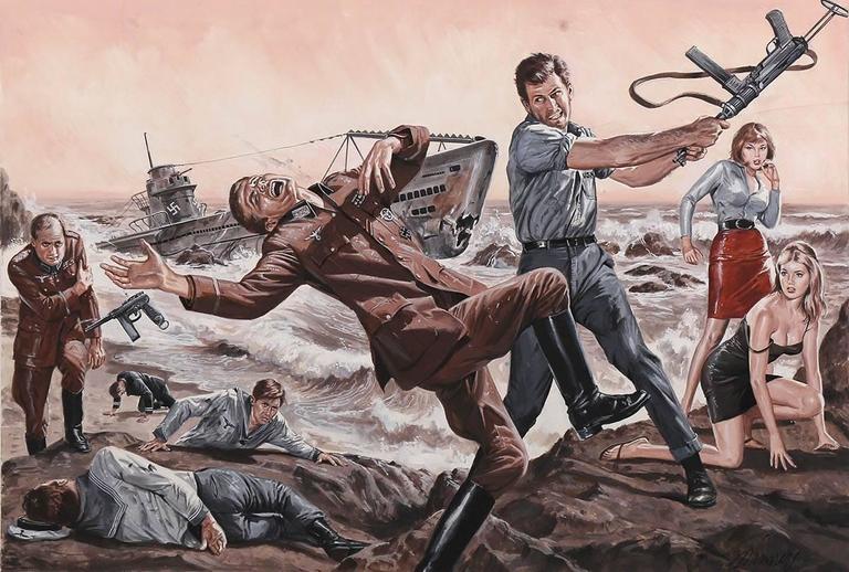 768x518 Bruce Minney - Nazi Painting