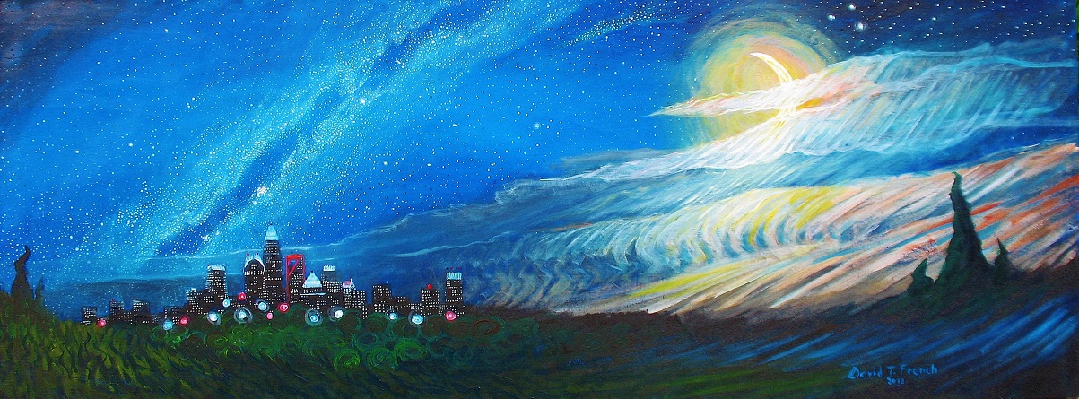 1203x445 David French Originals - Nc Painting