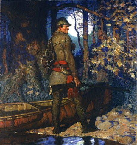 460x486 Nc Wyeth - Nc Wyeth Painting