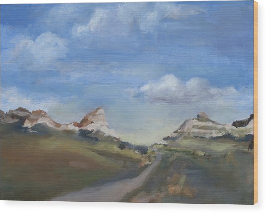 536x429 Mitchell Pass Western Nebraska Painting By Leigh Morrison - Nebraska Painting
