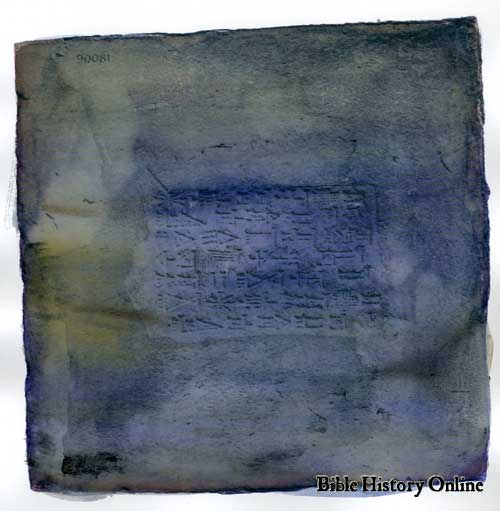 500x511 Nebuchadnezzar Brick - Nebuchadnezzar Painting