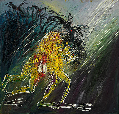 400x382 Arthur Boyd Agony Amp Ecstacy - Nebuchadnezzar Painting