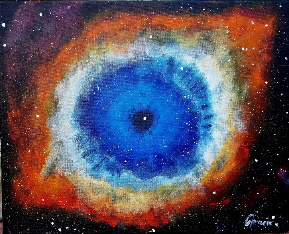 Nebula Painting At PaintingValley Com Explore Collection Of Nebula   Nebula Painting 9 