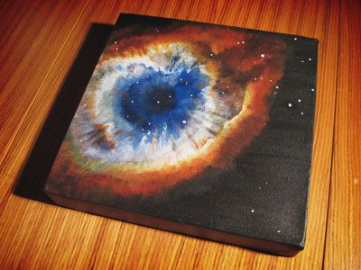 400x300 Nebula Painting Acrylic - Nebula Painting Acrylic