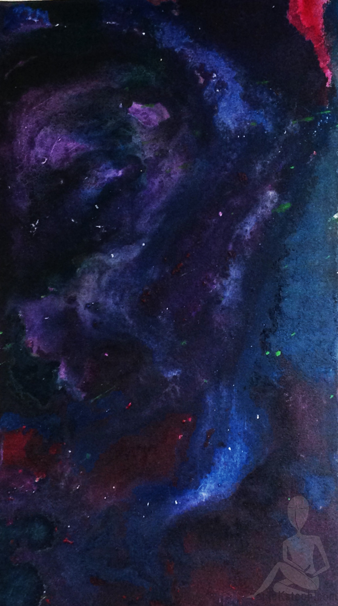 Nebula Painting Acrylic at PaintingValley.com | Explore collection of ...