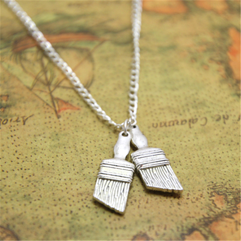 800x800 12pcslot Painter Necklace Charm Pendant Jewelry House Art Painter - Necklace Painting