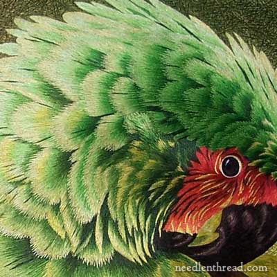 400x400 A Visual Feast Needlepainting Up Close By Hand, With Silk - Needle Painting