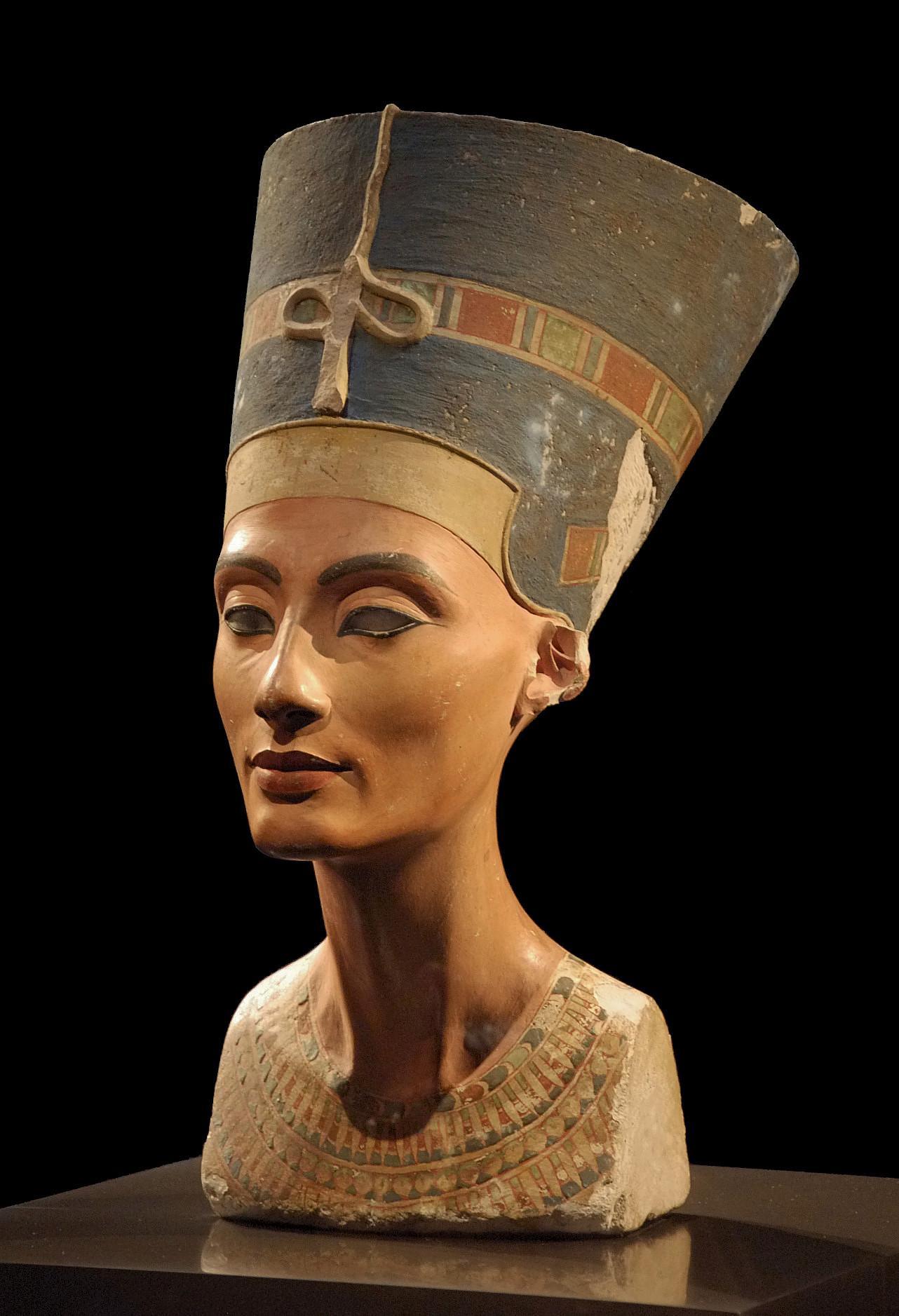 1282x1877 Nefertiti Bust - Nefertiti Painting